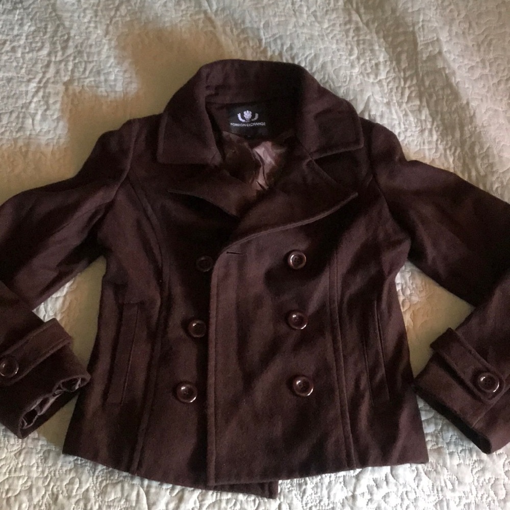 Wool pea coat
